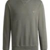 BOSS Mens Westart Terry Sweatshirt Grey -Repertoire Fashion Store boss mens westart terry sweatshirt grey p45692 299295 image