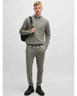 BOSS Mens Westart Terry Sweatshirt Grey -Repertoire Fashion Store boss mens westart terry sweatshirt grey p45692 299307 image