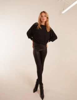 Button Back Top -Repertoire Fashion Store bv234414 black 40027 5aac2225 95ad 465f bd82 d799f6e523cd