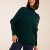 Ribbed Batwing Jumper(Ribbed Batwing Jumper)