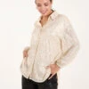 Sequin Shirt(Gold Sequin Shirt)