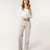 Wide Leg Pocket Trousers(Sand Wide Leg Pocket Trousers)