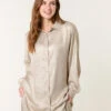 Shimmer Oversized Blouse(Shimmer Oversized Blouse)
