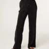 Rhinestone Detailed Trousers(Black Rhinestone Detailed Trousers) -Repertoire Fashion Store bv258209 black 4383 2
