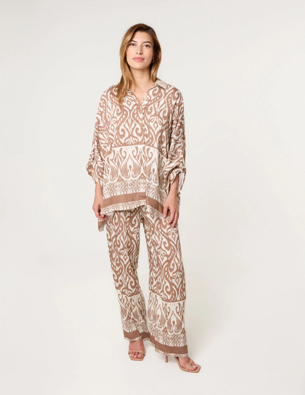 Printed Oversized Shirt(Oversized Shirt) 2 Printed Oversized Shirt(Oversized Shirt) - Image 2