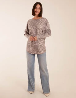 Leopard Print Jumper(Leopard Print Jumper)