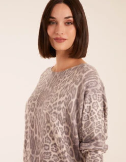 Leopard Print Jumper(Stone Leopard Print Jumper) -Repertoire Fashion Store bv2890 stone27250 8c96af02 ea2d 45a8 ad9d 41eed8421ee5