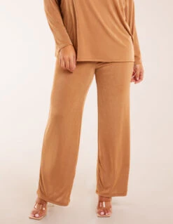 Acetate Trousers(Camel Acetate Trouser)