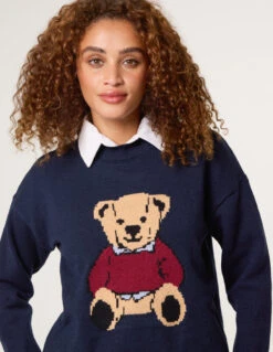 Round Neck Bear Jumper(Round Neck Bear Jumper)