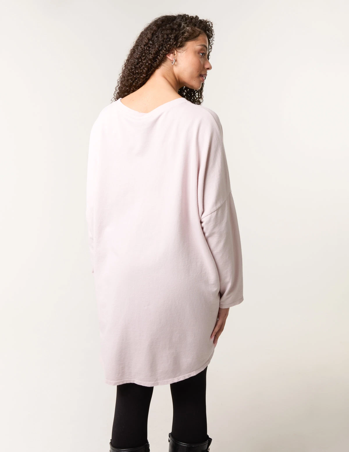 Lace Bow Sweat Top(Pink Lace Bow Sweat Top) 4 Lace Bow Sweat Top(Pink Lace Bow Sweat Top) - Image 4