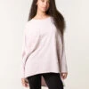 Lace Bow Sweat Top(Pink Lace Bow Sweat Top) -Repertoire Fashion Store bv4710 pink 50318