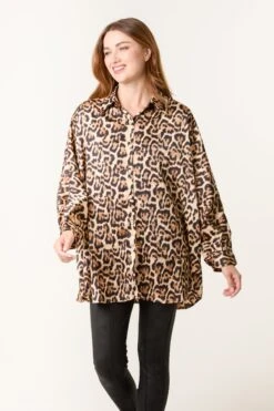 Leopard Print Shirt(Leopard Print Shirt)