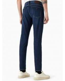 Emporio Armani Mens J06 Bronze Eagle Slim Fit Jean Dark Whisker -Repertoire Fashion Store emporio armani mens j06 bronze eagle slim fit jean dark whisker p45508 298240 image