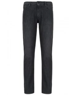 Emporio Armani Mens J06 Slim Jeans Dark Grey