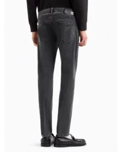 Emporio Armani Mens J06 Slim Rinsed Jeans Grey -Repertoire Fashion Store emporio armani mens j06 slim rinsed jeans grey p46140 312940 image