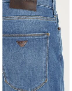 Emporio Armani Mens J06 Washed Slim Fit Twill Jeans Light Whisker -Repertoire Fashion Store emporio armani mens j06 washed slim fit twill jeans light whisker p44577 283423 image