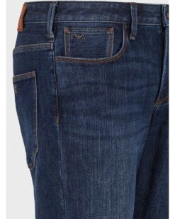 Emporio Armani Mens Power Stretch Slim Fit Jeans Dark Fade -Repertoire Fashion Store emporio armani mens power stretch slim fit jeans dark fade p44584 283689 image