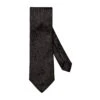 Eton Shirts Mens Black Jacquard Paisley Silk Tie