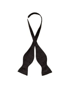 Eton Shirts Mens Black Paisley Ready-Tied Silk Bow Tie -Repertoire Fashion Store eton shirts mens black paisley ready tied silk bow tie p42189 246472 image