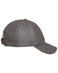 Eton Shirts Mens Classic Wool Hat, Gray Baseball Cap