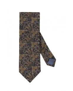 Eton Shirts Mens Floral Pattern Tie Navy