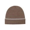 Eton Shirts Mens Knitted Wool Beanie, Brown Hat