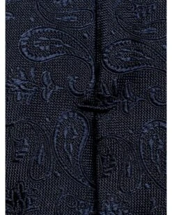 Eton Shirts Mens Navy Blue Embroidered Paisley Silk Tie -Repertoire Fashion Store eton shirts mens navy blue embroidered paisley silk tie p43155 264058 image