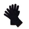 Eton Shirts Mens Navy Blue Knitted Wool Gloves