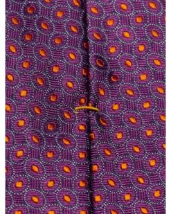 Eton Shirts Mens Purple Geometric Pattern Silk Tie -Repertoire Fashion Store eton shirts mens purple geometric pattern silk tie p42186 246195 image