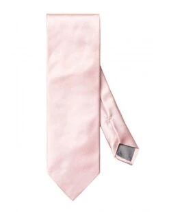 Eton Shirts Mens Silk Wedding Tie Pink