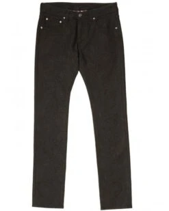 Etro Mens Slim Fit Pasley Jeans Black