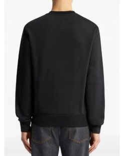 Etro Mens Stitch Logo Sweater Black -Repertoire Fashion Store etro mens stitch logo sweater black p45735 301117 image