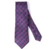 Etro Mens Viola Purple Monogram Pattern Tie -Repertoire Fashion Store etro mens viola purple monogram pattern tie p41685 255772 image