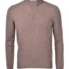 Gran Sasso Mens Quarter Zip Jumper Chestnut Mushroom Brown -Repertoire Fashion Store gran sasso mens quarter zip jumper chestnut mushroom brown p45763 299914 image