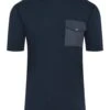 Herno Mens Button Patch T-Shirt Blue Navy -Repertoire Fashion Store herno mens button patch t shirt blue navy p46702 320052 image
