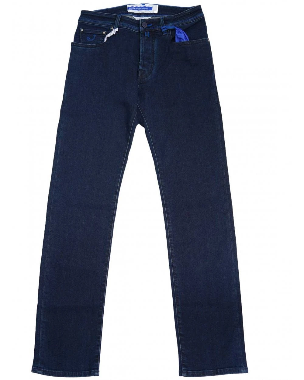 Jacob Cohen Mens Bard Pony Badge Slim Jean Blue Black 1 Jacob Cohen Mens Bard Pony Badge Slim Jean Blue Black