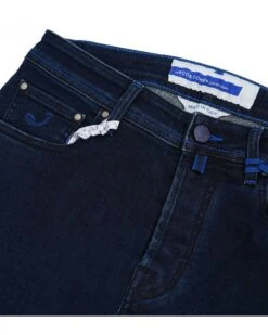 Jacob Cohen Mens Bard Pony Badge Slim Jean Blue Black 5 Jacob Cohen Mens Bard Pony Badge Slim Jean Blue Black -Repertoire Fashion Store jacob cohen mens bard pony badge slim jean blue black p44551 288365 image