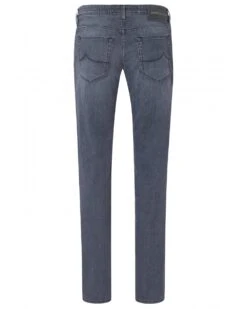 Jacob Cohen Mens Bard Slim Fit Pony Patch Jeans Grey -Repertoire Fashion Store jacob cohen mens bard slim fit pony patch jeans grey p46132 313183 image