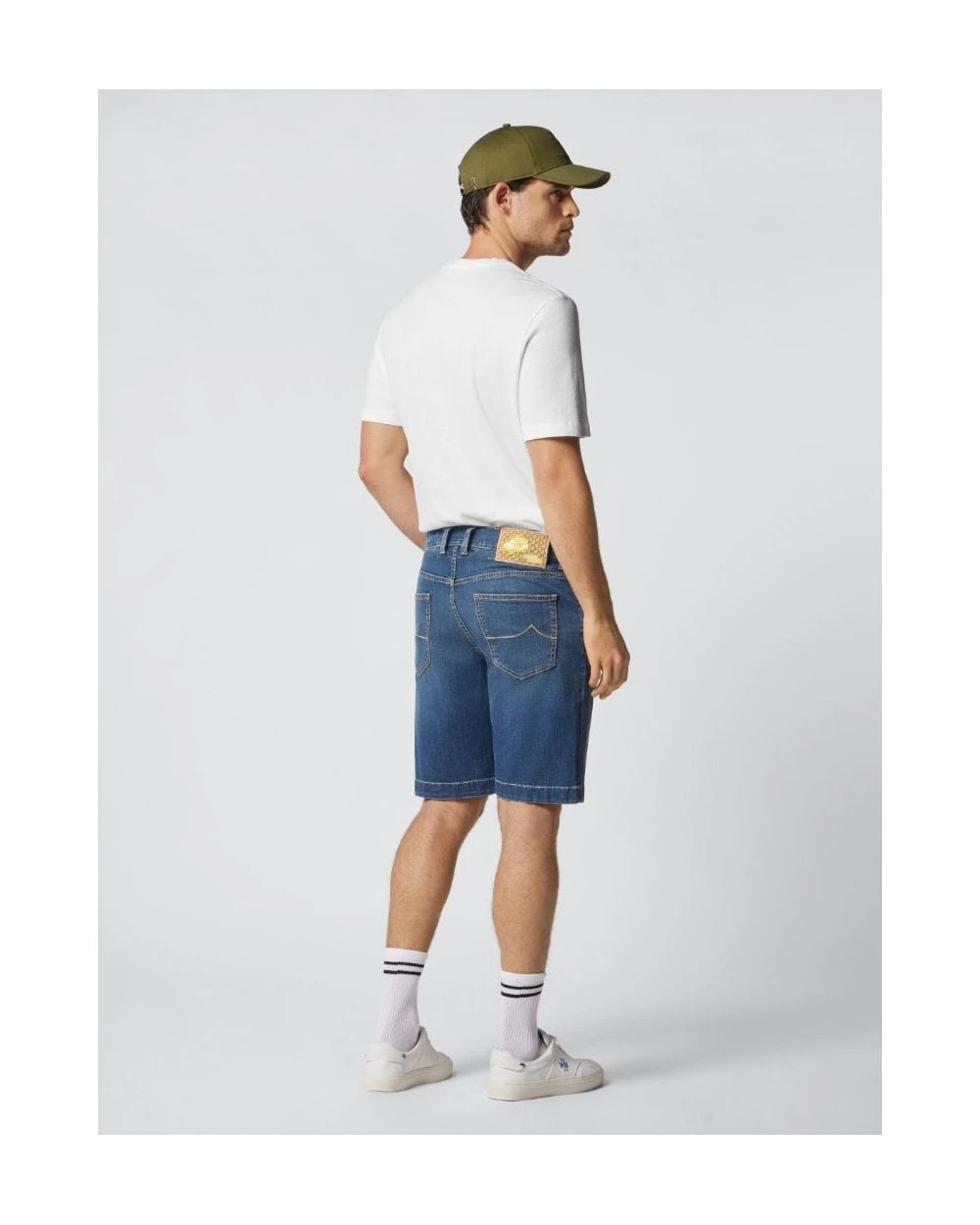 Jacob Cohen Mens Grand Tour Naples T-Shirt White 3 Jacob Cohen Mens Grand Tour Naples T-Shirt White - Image 3