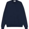 John Smedley Unisex 15.Singular Crew Neck Jumper Hemingway Blue -Repertoire Fashion Store john smedley unisex 15 singular crew neck jumper hemingway blue p47194 320841 image