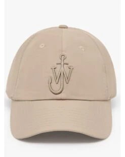 JW Anderson Mens Anchor Logo Baseball Cap Taupe Beige 5 JW Anderson Mens Anchor Logo Baseball Cap Taupe Beige -Repertoire Fashion Store jw anderson mens anchor logo baseball cap taupe beige p46104 302748 image