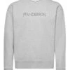 JW Anderson Mens Embroidery Logo Sweatshirt Melange Light Grey -Repertoire Fashion Store jw anderson mens embroidery logo sweatshirt melange light grey p46090 302668 image