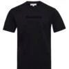 JW Anderson Mens Embroidery Logo T-Shirt Black -Repertoire Fashion Store jw anderson mens embroidery logo t shirt black p46739 319006 image