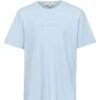 JW Anderson Mens Embroidery Logo T-Shirt Pale Blue -Repertoire Fashion Store jw anderson mens embroidery logo t shirt pale blue p46084 302769 image