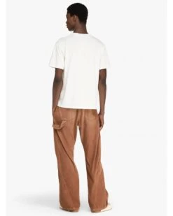 JW Anderson Mens Fence Print T-Shirt Ivory White -Repertoire Fashion Store jw anderson mens fence print t shirt ivory white p46106 311385 image