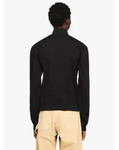 JW Anderson Mens Half Zip Sweatshirt Black 7 JW Anderson Mens Half Zip Sweatshirt Black -Repertoire Fashion Store jw anderson mens half zip sweatshirt black p46089 304546 image