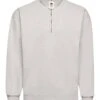 JW Anderson Mens Half Zip Sweatshirt Melange Light Grey -Repertoire Fashion Store jw anderson mens half zip sweatshirt melange light grey p46088 302656 image