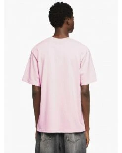 JW Anderson Mens Window Stitch T-Shirt Pink -Repertoire Fashion Store jw anderson mens window stitch t shirt pink p46082 302604 image