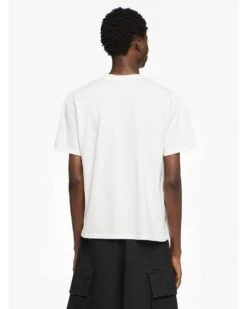 JW Anderson Mens Window Stitch T-Shirt White -Repertoire Fashion Store jw anderson mens window stitch t shirt white p46083 302620 image