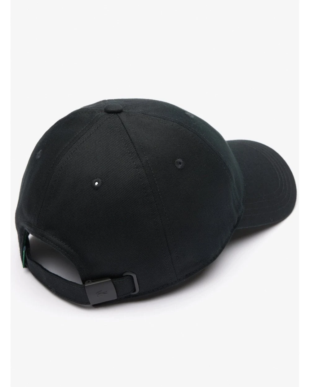 Lacoste Mens Crocodile Logo Cap Black 3 Lacoste Mens Crocodile Logo Cap Black - Image 3